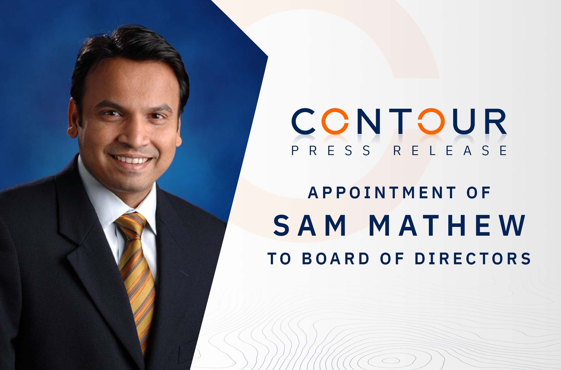 Digital trade finance network Contour announces appointment of Samuel Mathew to its Board of Directors